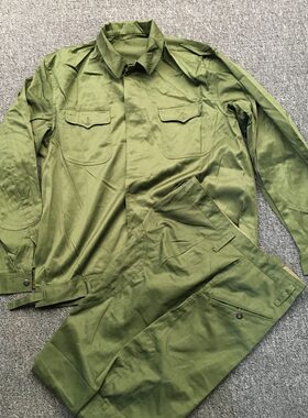 78款装甲兵工作服秋冬涤卡套装机修服劳保服地勤服坦克兵男马裤服