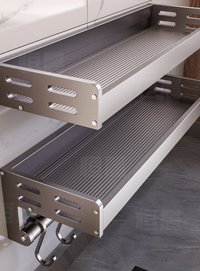 厨房调料置物架免打孔壁挂多层调味品佐料调料品多功能墙上收纳架