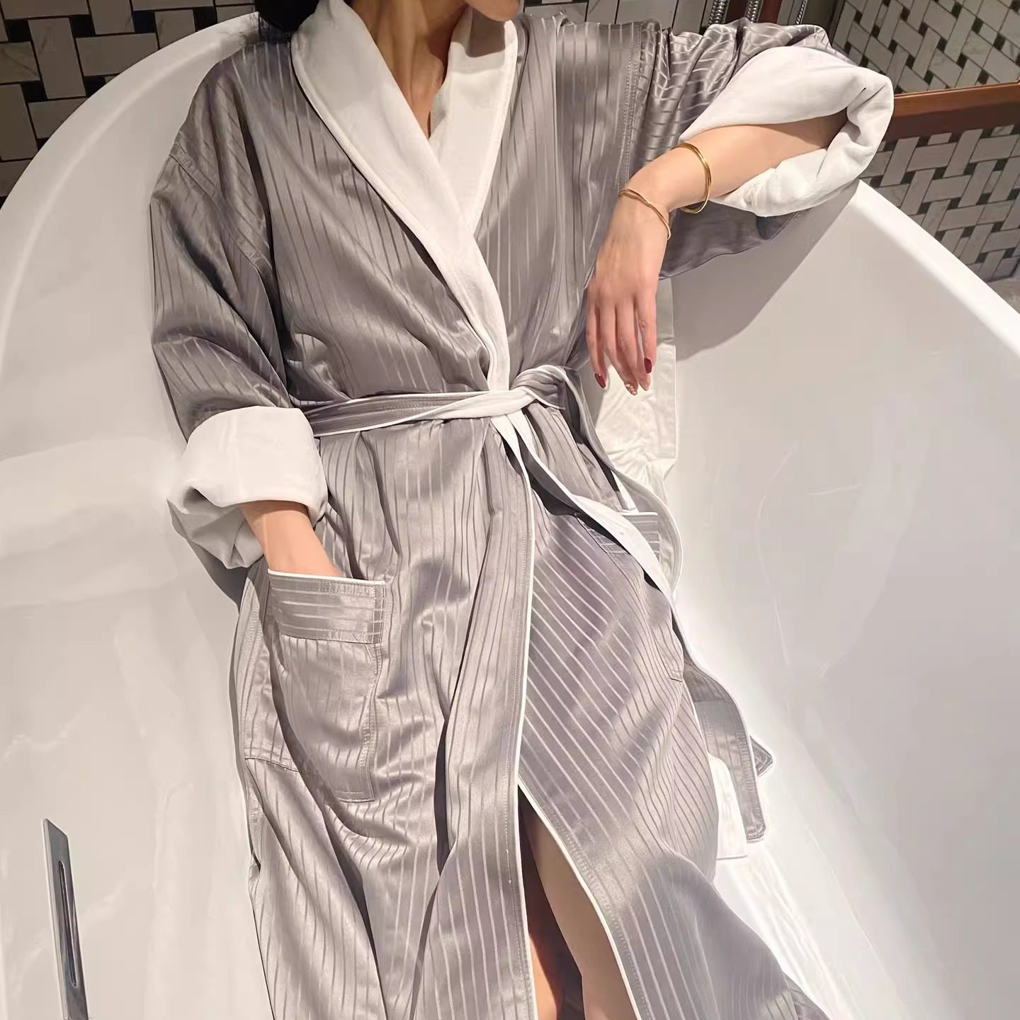 五星级酒店珊瑚绒情侣睡衣睡袍女款冬季加厚加绒男士高级感浴袍,女士内衣/男士内衣/家居服,睡袍/浴袍,淘宝优惠券,粉丝福利购,淘宝优惠卷