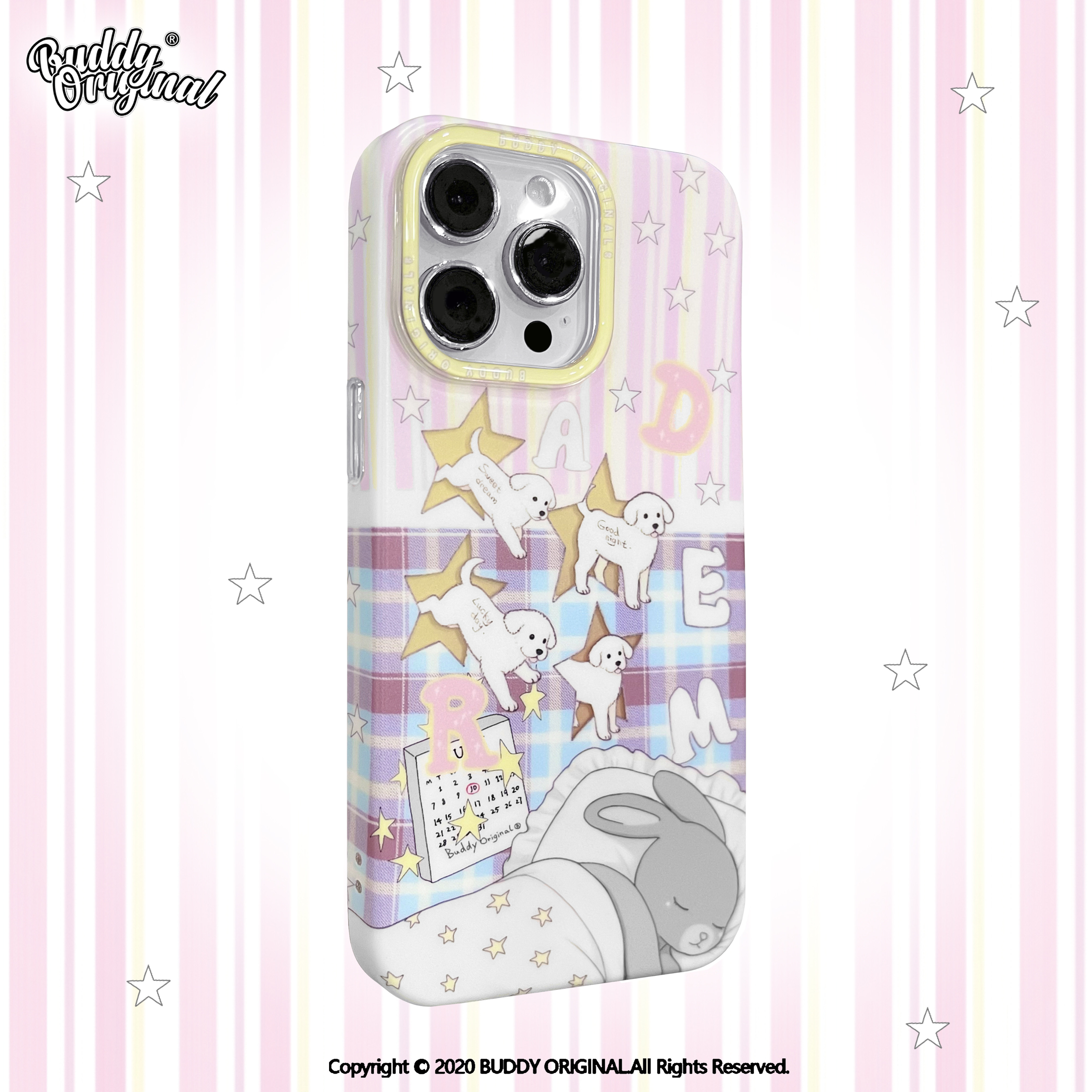 Buddy原创可爱星星小狗适用iphone17promax手机壳17pro苹果16promax卡通15pro保护套软壳16pro新款磨砂