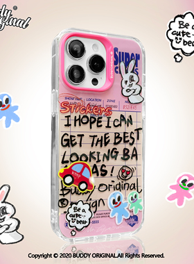 BUDDY原创票据适用iPhone17promax手机壳16pro苹果14手机壳13软壳15promax手机保护套17air新款华为mate60