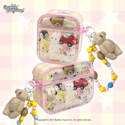 可爱公仔家族原创airpods4耳机套