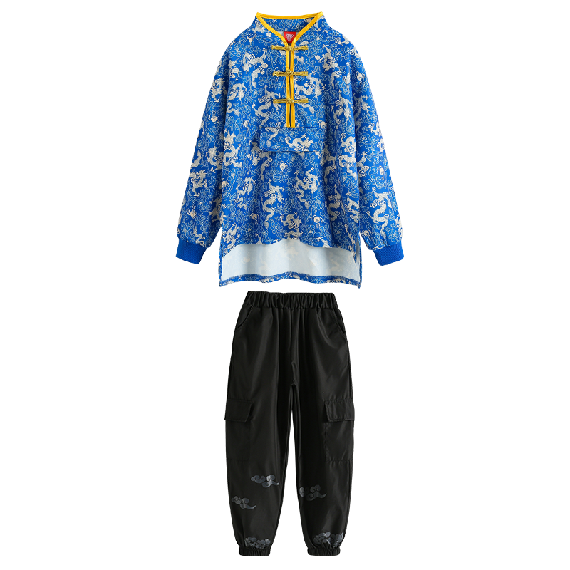 男女嘻哈国潮汉服表演服