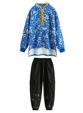 男女嘻哈国潮汉服表演服