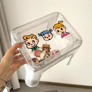 新家的100个快递玩具收纳凳儿童毛绒玩具储物柜高颜值宝宝小凳子