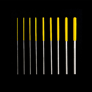 特细锉刀厂销小圆锉刀打磨棒1mm超细扩孔合金挫工具2mm圆形搓刀特