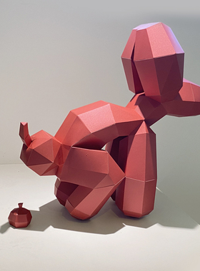 气球狗摆件开业店铺收银台家居个性搞笑创意装饰时尚乔迁新居礼品