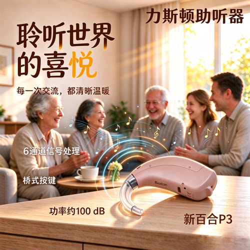 力斯顿新百合P3助听器