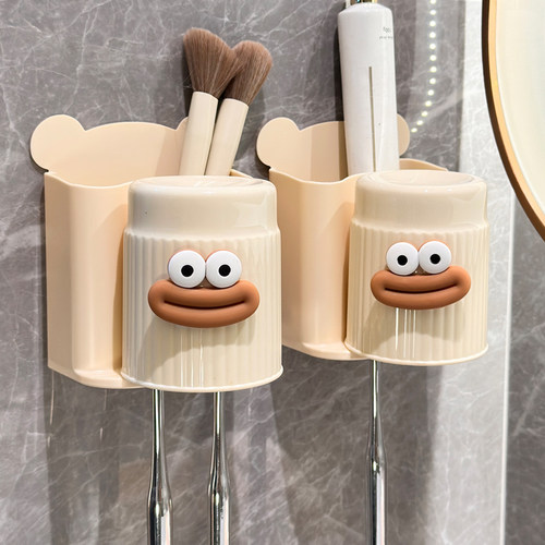 掉落包赔牙刷置物架刷牙杯套装