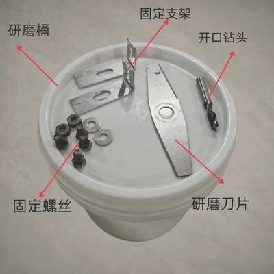 角磨机改研磨机鸡鸭鹅玉米粉碎机家用养殖五谷杂粮磨粉自制打粉机