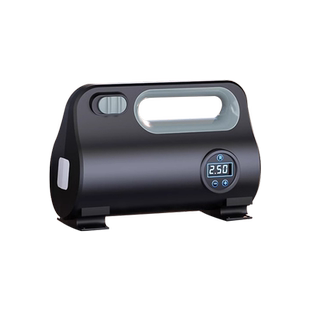 徕本汽车车载充气泵电动带测胎压车用便携式电动车小轿车带气压表