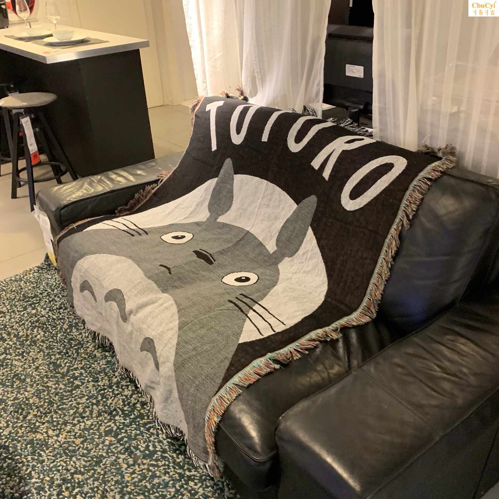 Hayao Miyazaki Totoro film Doll Cartoon Japan Blanket Tapestries Sofa blanket Cotton blanket Leisure blanket decorate Ghibliin the Bedclothes , Leisure blanket/Woolen blanket/Carpet  category - from Buy2taobao.com to provide professional Taobao agent buy service