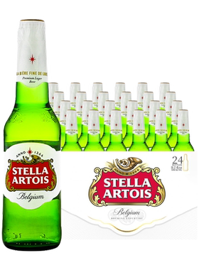 【国产】时代/Stella Artois啤酒310ml*24瓶比利时风味精酿啤酒