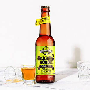 venom啤酒 蛇毒67.5度啤酒330ml瓶英国烈性精酿高度snake 进口