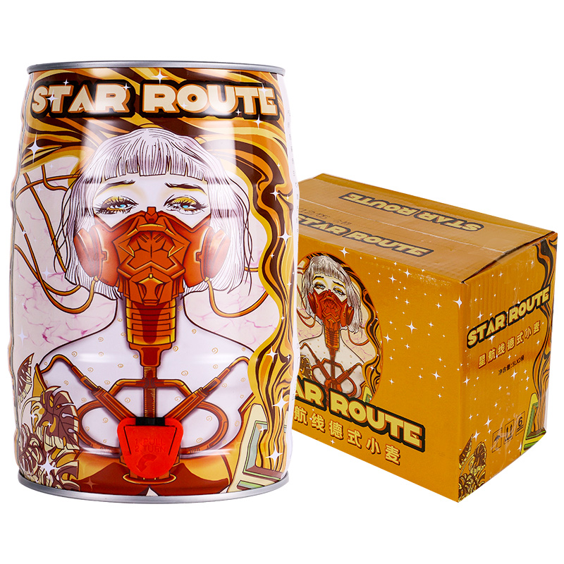 星航线德式小麦5L桶装