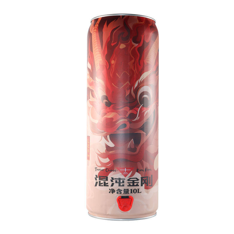 【国产】混沌金刚精酿拉格10L大桶装国潮龙年拉格黄啤酒整箱