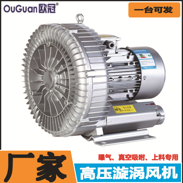 12.5KW 高压漩涡风机 LD125H43R19 真空上料粉尘气体防爆高压风机