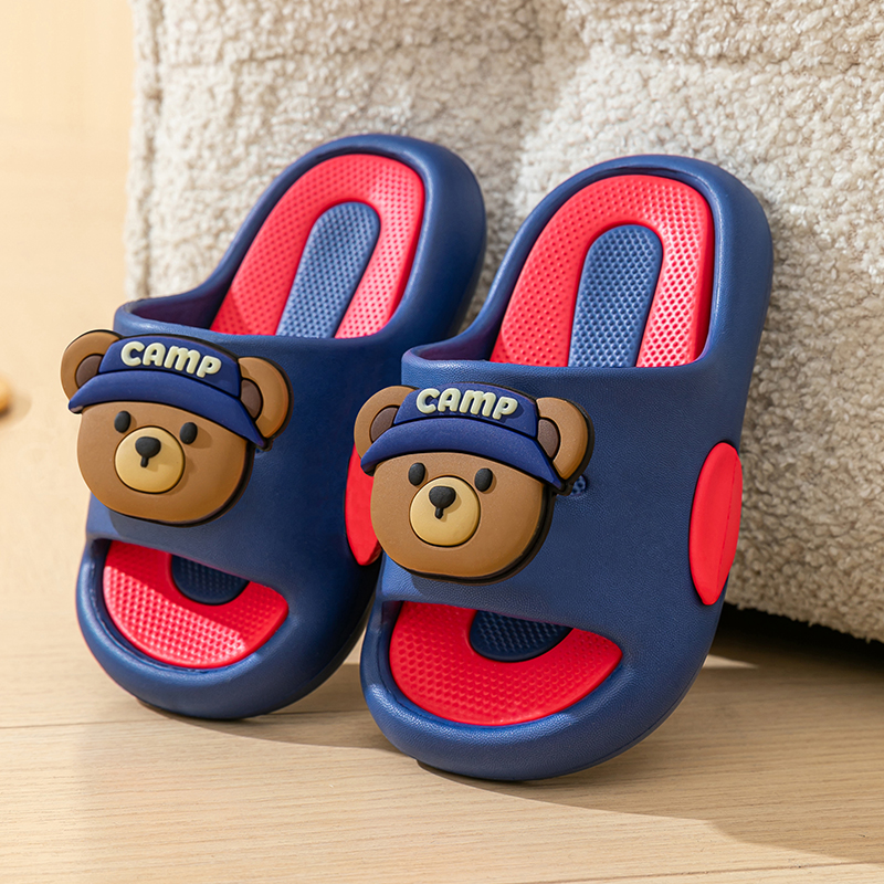 卡通小熊儿童拖鞋居家防滑外穿