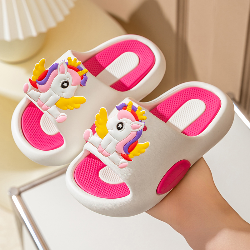 独角兽儿童拖鞋EVA厚底家用防滑