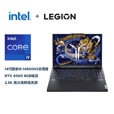 Lenovo/联想拯救者系列24款Y9000P/R9000P4060学生电脑游戏笔记本