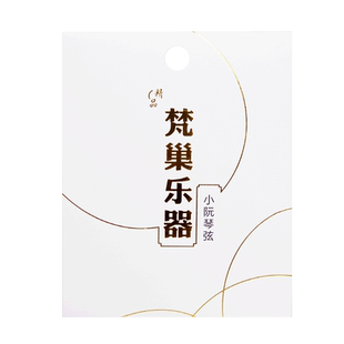 梵巢乐器配件金属钢丝小阮弦高音小阮琴弦阮弦1弦234弦整套弦配件