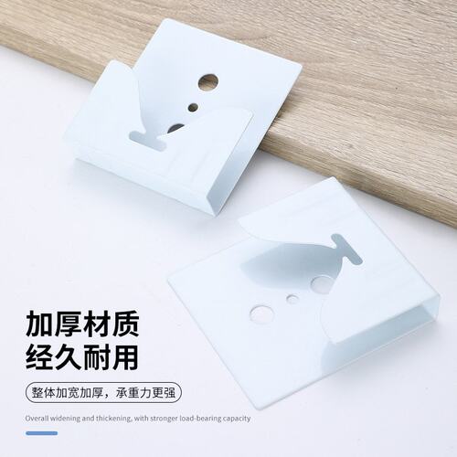 卫浴镜子 玻璃挂片 强力免钉胶相框配件 家具五金连接片 燕尾F714