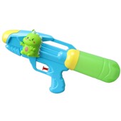 儿童传统经典 按压连发水枪玩具单双喷头抽拉式 水枪戏水玩具男ES43