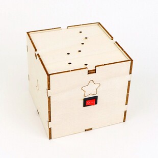 投影星空灯DIY材料包 手工科技小制作学生儿童星座星象仪发明ED80