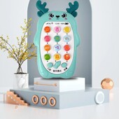 儿童双语早教故事手机多功能智能音乐电话学习机益智玩具亲子ES65