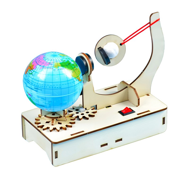 科学实验套装手摇发电机学生科技制作小发明diy儿童手工益智玩具