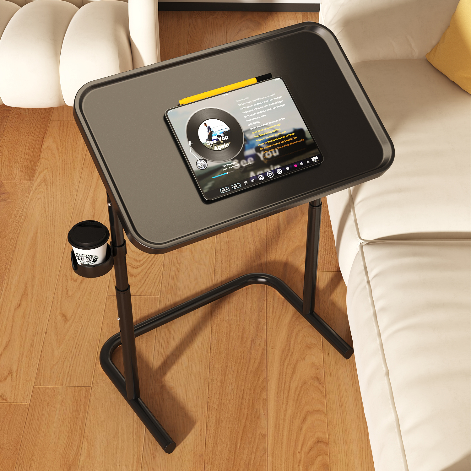 沙发边几茶几客厅推车可折叠移动升降小桌子床头桌床边置物架边桌