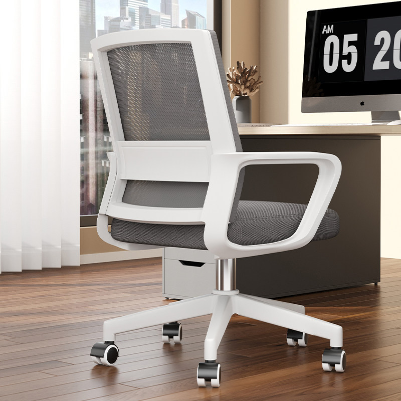 电脑椅家用舒适久坐办公椅结实耐用会议室员工椅宿舍学生靠背椅子