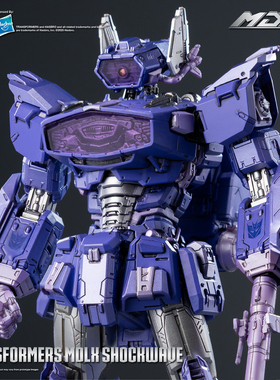 【预定定金】threezero MDLX 变形金刚 震荡波 限定版 可动模型