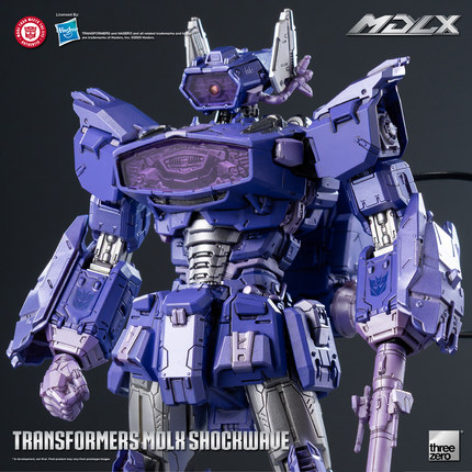 【预定定金】threezero MDLX 变形金刚 震荡波 限定版 可动模型