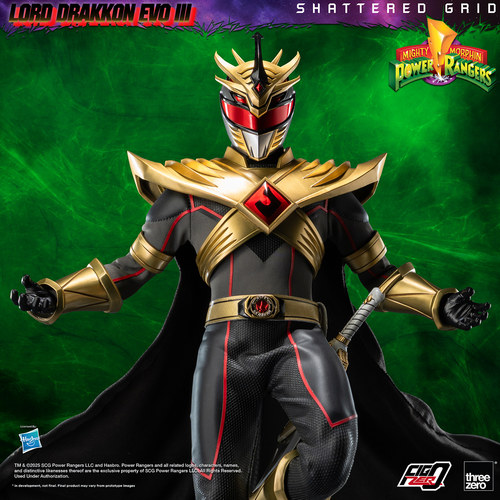【尾款补款】threezero FigZero 新恐龙战队：破碎网格 龙帝 三阶