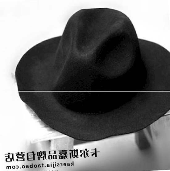 吉* yohji山耀司禁欲系冷淡毛呢帽男禮帽女街頭潮人巫師氈帽在類目 服飾配件/皮帶/帽子/圍巾, 帽子中 - 來自Buy2taobao.com提供專業的淘寶代購服務