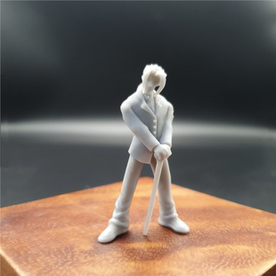 潮玩DIY手工 成龙历险记系列反派瓦龙1:43模型手办场景微缩白模