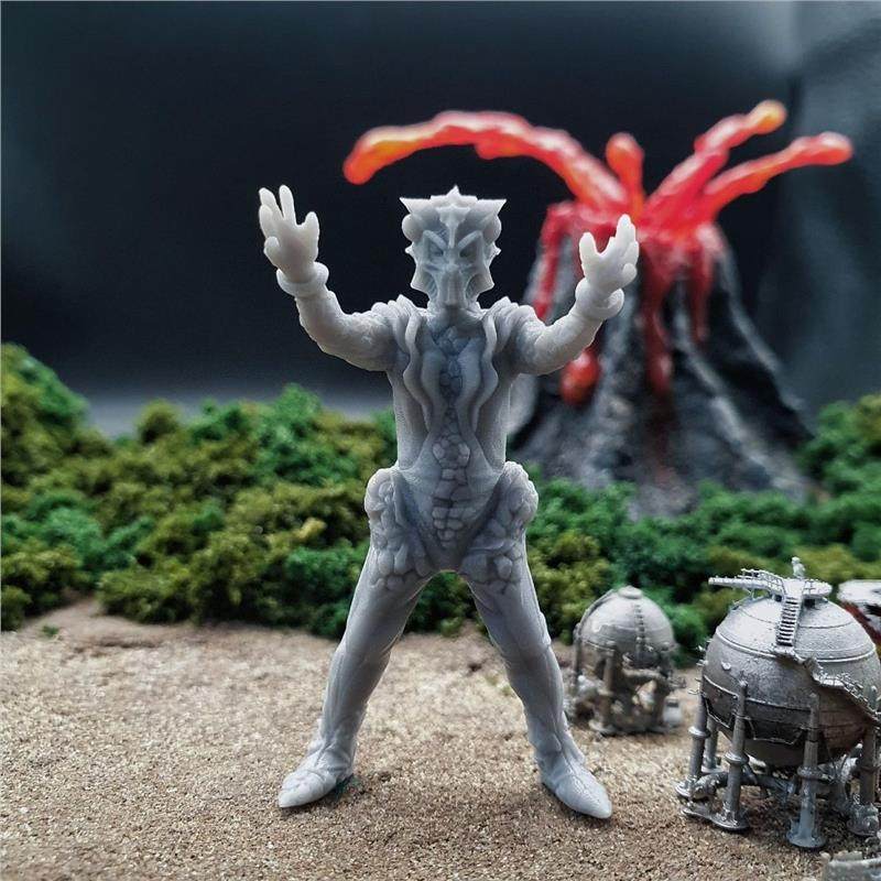 潮玩DIY手工 迪迦奥特曼明鉴怪兽 那坦星人 1/43模手办场景,模玩/动漫/周边/娃圈三坑/桌游,DIY手办/兵人/雕像,淘宝优惠券,粉丝福利购,淘宝优惠卷