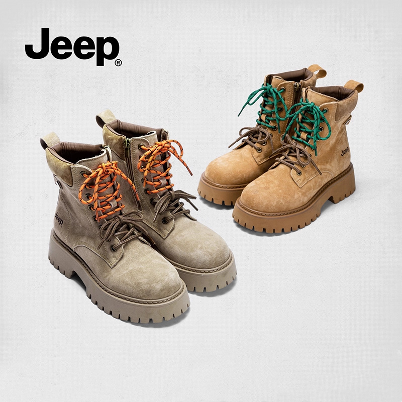 jeep马丁靴女鞋秋季2025