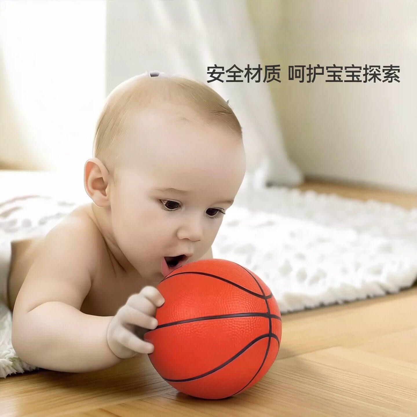 玩具6寸8寸4专用篮球充气皮球拍拍宝宝幼儿园包邮儿童小球类婴儿
