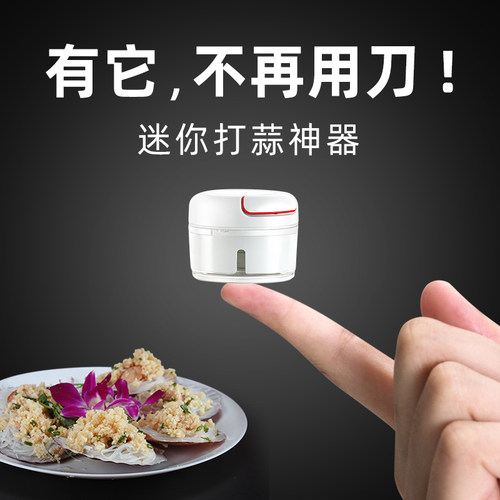 迷你手动绞蒜机捣碎器