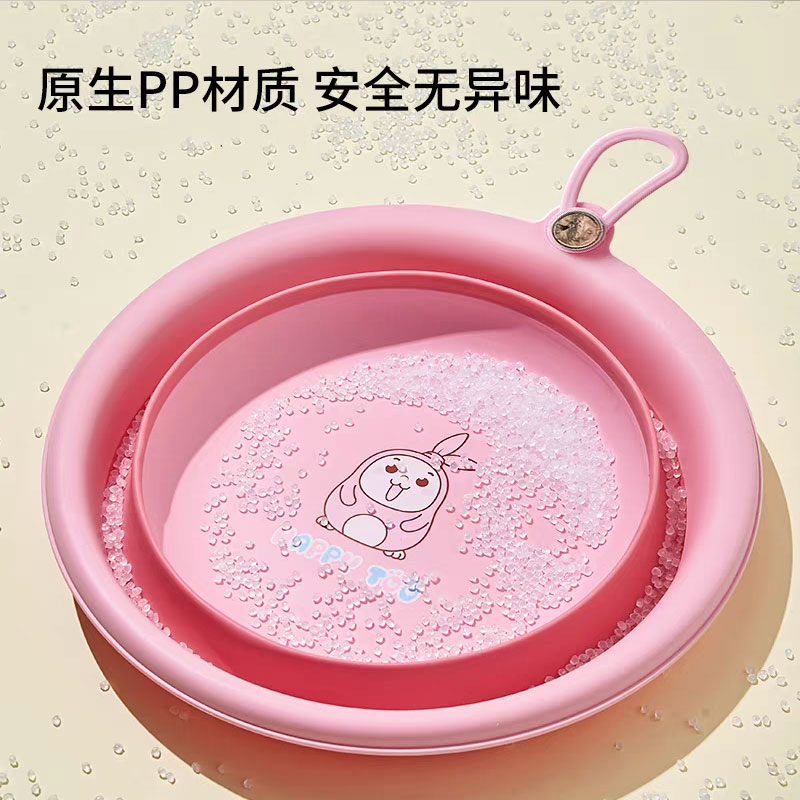 学生宿舍折叠水盆便携式洗脸盆