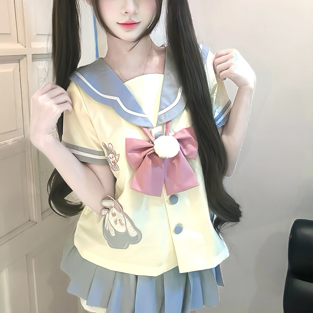 【云云兔】城南诗中意原创正版套装可爱幼稚园水手服日系学生校服