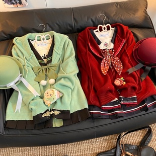 【圣诞双子】城南诗中意原创帽衫水手服学生jk制服学院风日系校供