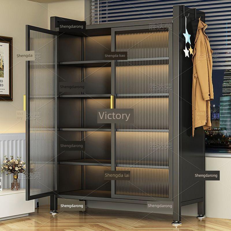 家用储物柜储物柜卧室阳台客厅房间多功能储物柜鞋柜儿童简易衣柜