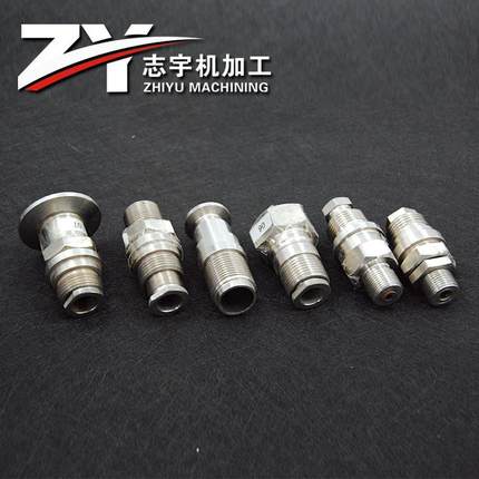 压力汽车传感器接头非标HC-276数控零件加工五金件cnc铝合金