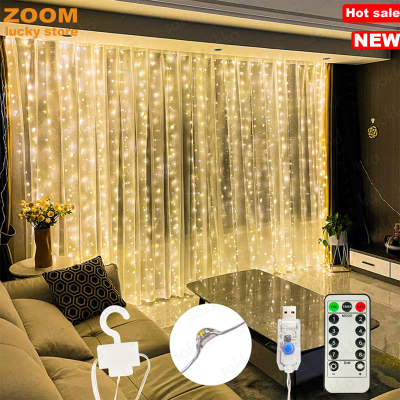 300LEDFairyCurtainLights