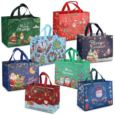 Christmas Gift Bags Tote Bags with Handles Gifts Wrapping