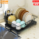 storage steel dish cup rack Stainless holder drying kitchen