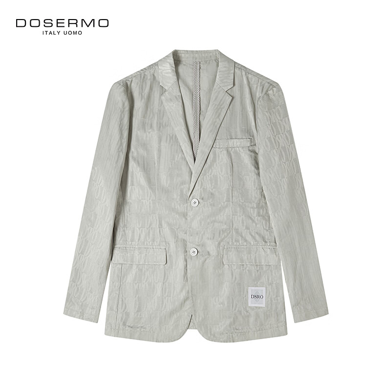 丹西摩(DOSERMO)轻奢男装西装男士休闲便西轻商务西服男